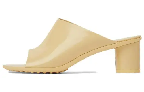 Bottega Veneta Atomic Slide Slippers Women's Light Beige