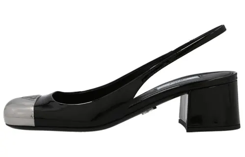 PRADA Women's Casual Shoes Women's Black Silver
