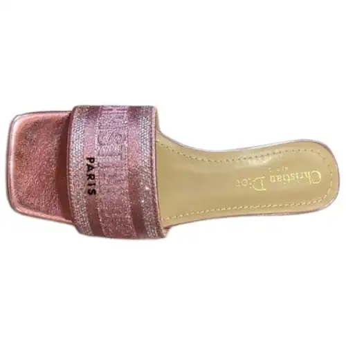 DIOR Slide Slippers Women's Pink