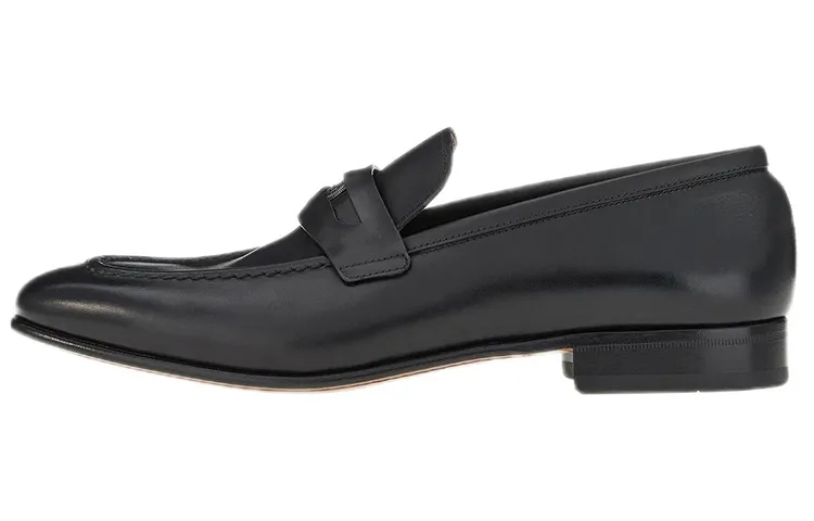 FERRAGAMO Penny Casual Shoes Men's Black