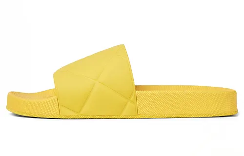 Bottega Veneta Slider Character Slippers Women's Yellow