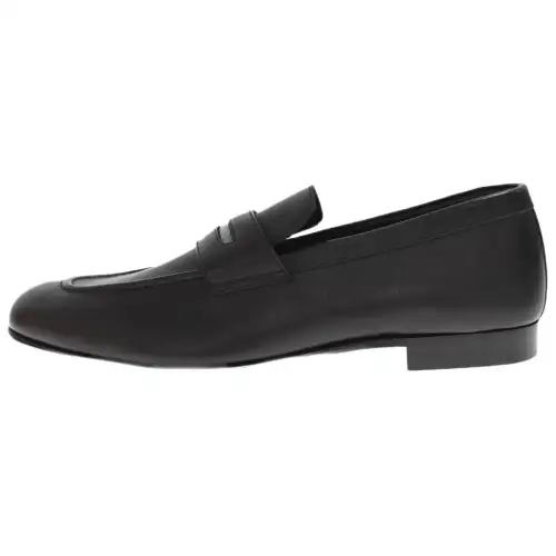 LOUIS VUITTON Glove Loafers Men's Black