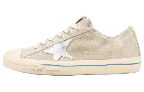 Golden Goose V Star Suede Low-top Sneakers