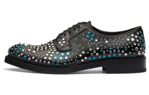 PRADA Men's Casual Shoes Men's Low Top Black
