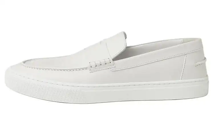 HERMES Ike Loafers Men's White