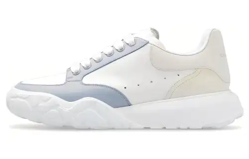 Alexander McQueen Court Trainer 'White Blue Beige'