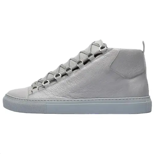 Balenciaga Arena High top Skateboard Shoes Men's Gray