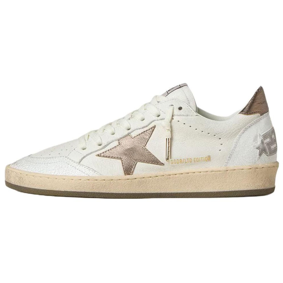 Мужские кеды Golden Goose Ball Star (белые)