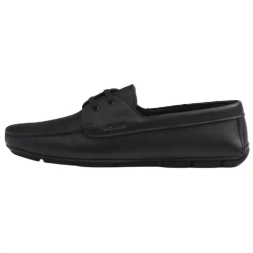 PRADA Men's Casual Shoes Men's Low Top Black