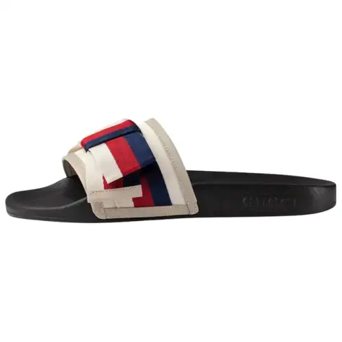 Gucci Wmns Satin Slide 'Web Bow' Women's
