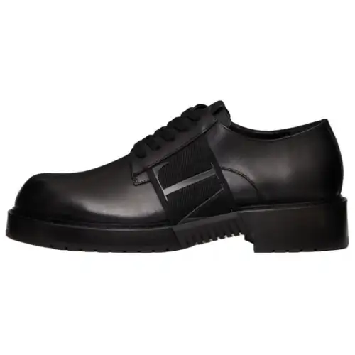 Valentino VL7N Leather Casual Shoes Men's Black