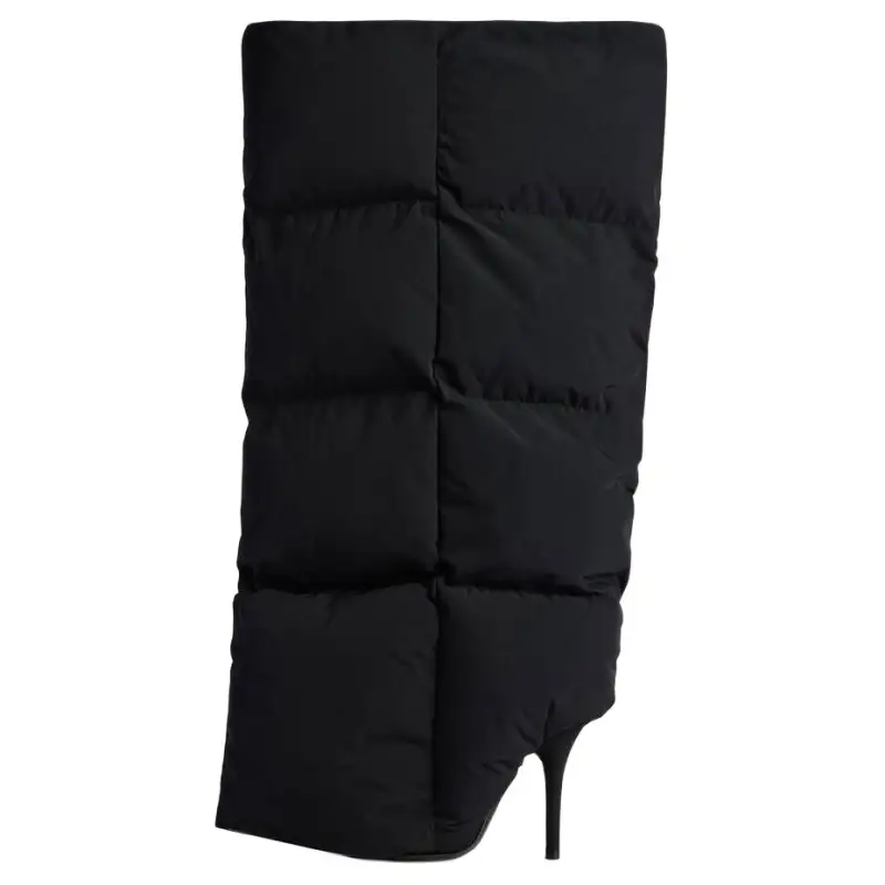 Balenciaga Wader Knee high Boots 11cm Women's Black