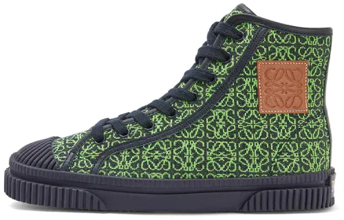 LOEWE High top Stylish Skateboarding Shoes Women's Green