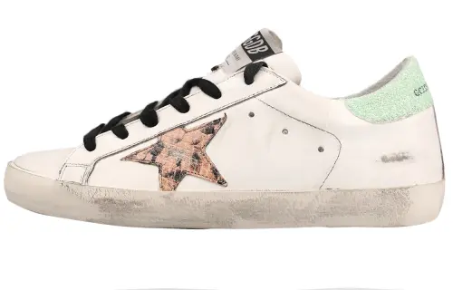 Golden Goose Super Star Stylish Skateboarding Shoes Women's White