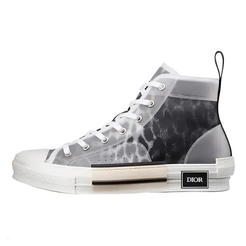 DIOR B23 High Top Grey Leopard