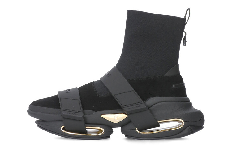 Мужские кроссовки BALMAIN B-Bold (черные)