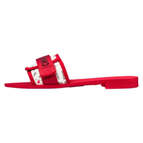 DIOR Diorevolution Slide Slippers Women's Red