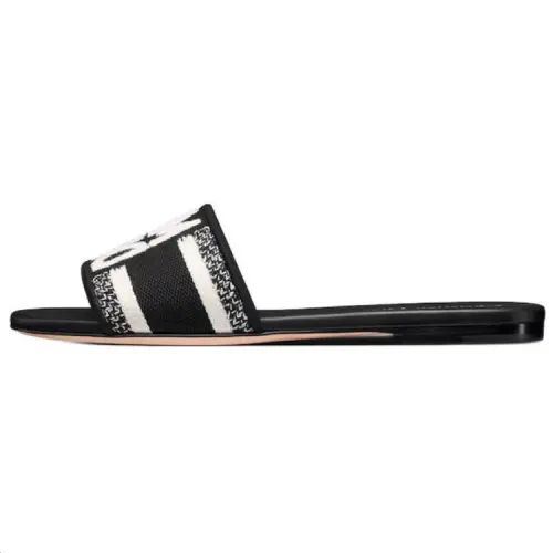 DIOR Dway Slide Slippers Women's Black
