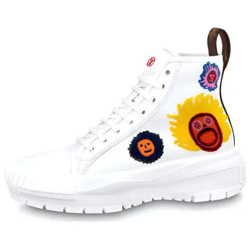 LOUIS VUITTON High top Casual Shoes Women's White