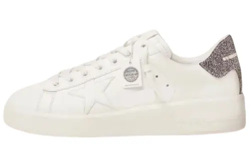 Golden Goose Purestar Pu Low top Stylish Skateboarding Shoes Women's White