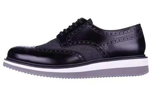 PRADA Men's Casual Shoes Men's Low Top Black