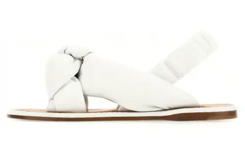 MIU MIU One Strap Sandals Women's White