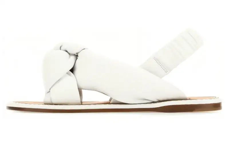 MIU MIU One Strap Sandals Women's White