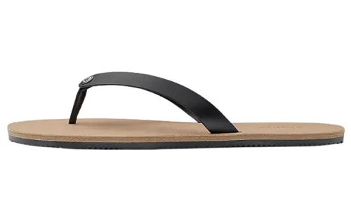 HERMES Oran Flip Flops Men's Black