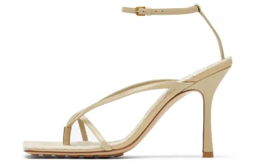 Bottega Veneta Stretch High Heels Women's Ecru