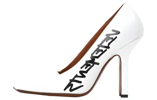 Vetements Boomergan High Heels Women's White