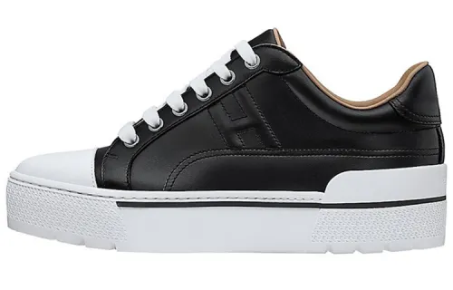 HERMES Voltage Low top Stylish Skateboarding Shoes Women's Black
