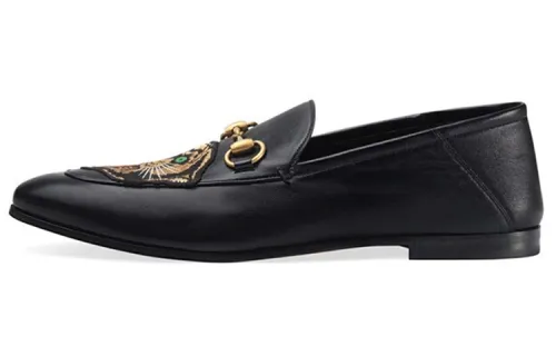 GUCCI Horsebit Leather Loafers