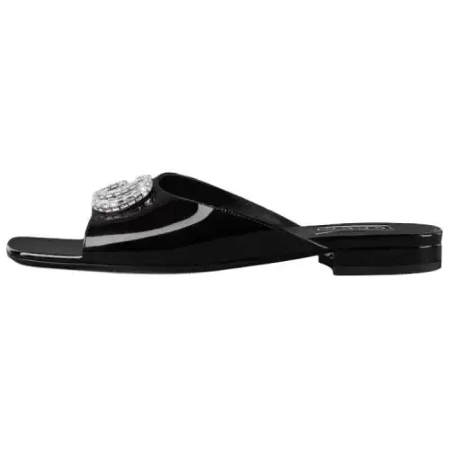 GUCCI Slide Slippers Women's Black