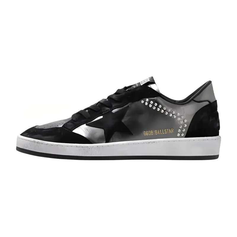 Golden Goose Ball Star Leather Sneakers