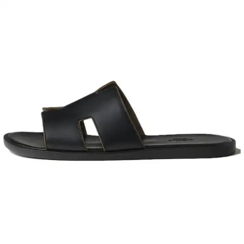 HERMES Izmir Slide Slippers Men's Black