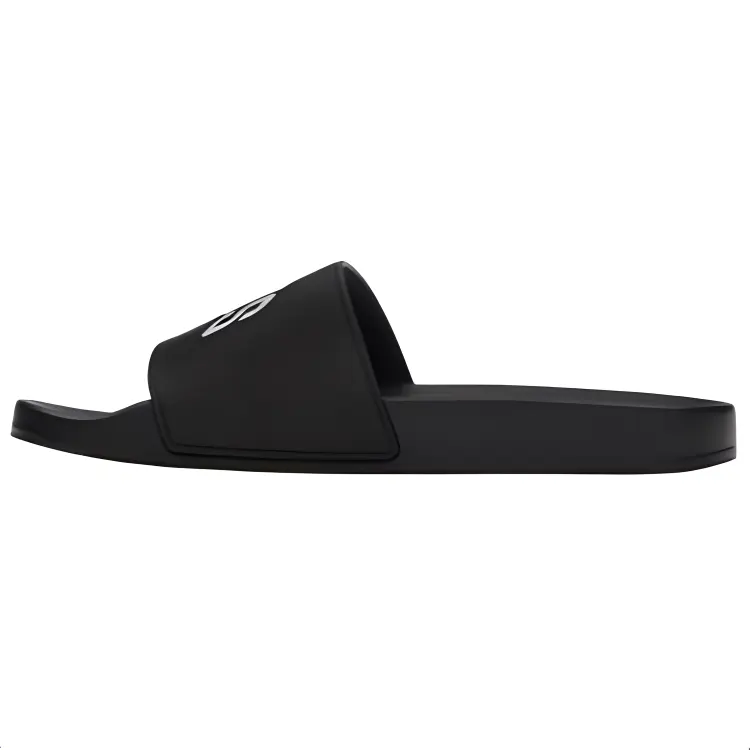 Balenciaga Pool Slide Slippers Women's Black