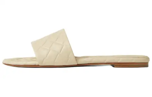 Bottega Veneta Slide Slippers Women's Beige