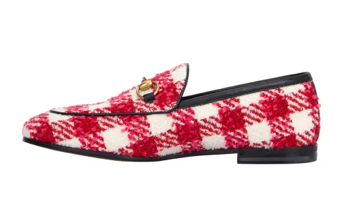 GUCCI Casual Single Shoes Women's Red