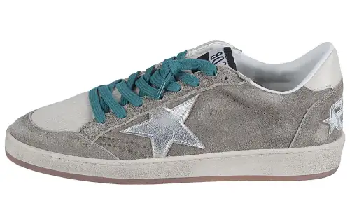 Golden Goose Ball Star Low top Skateboard Shoes Men's Gray Distressed