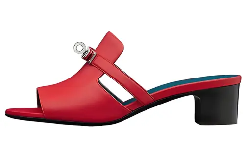 HERMES Candy Quick Dry Slide Slippers Women's Red