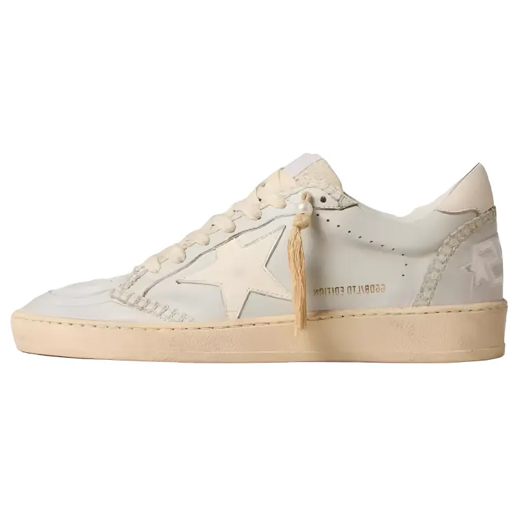 Golden Goose Ball Star Resort Fabric Low top Skateboard Shoes Women's Light Blue
