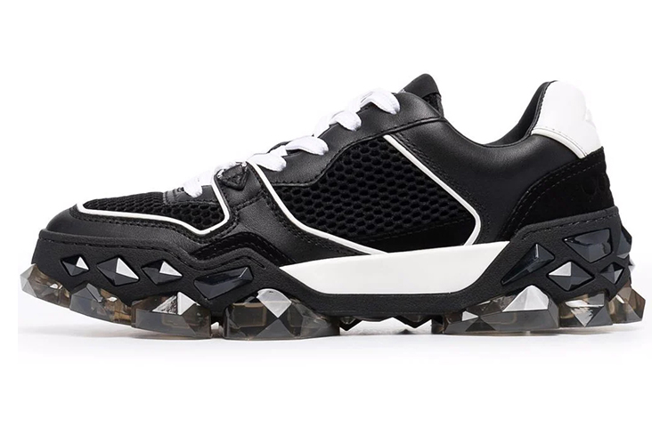 Jimmy Choo Diamond X Trainer/M Low top Casual Shoes Men's Black