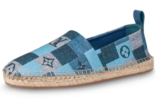 LOUIS VUITTON Starboard Shoes 'Blue Monogram' Women's