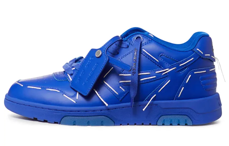 OFF WHITE Out Of Office Sartorial Stitching Dark Blue