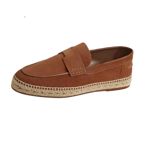 HERMES Trip Espadrilles Men's Brown
