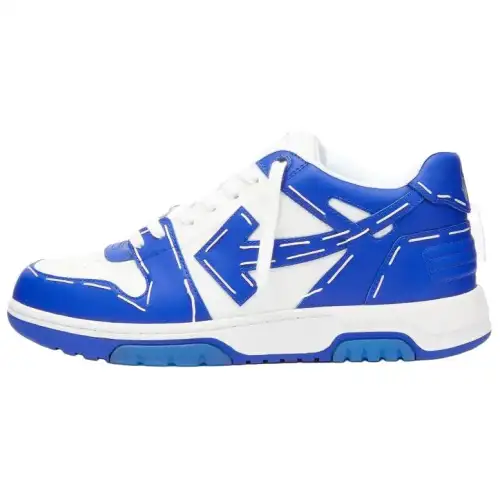 OFF WHITE Out Of Office Sartorial Stitching White Dark Blue