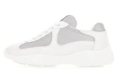 PRADA America's Cup Low top Casual Shoes Women's White