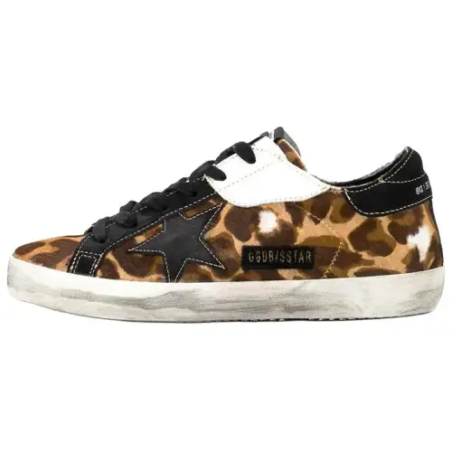 Golden Goose Super Star Stylish Skateboarding Shoes Women's Black