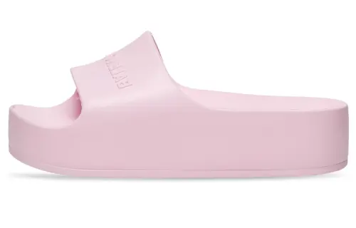 Balenciaga Rise Rubber Stylish Sandal Women's Light Pink