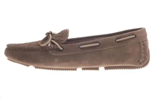 Bottega Veneta Suede Casual Shoes Women's Camel